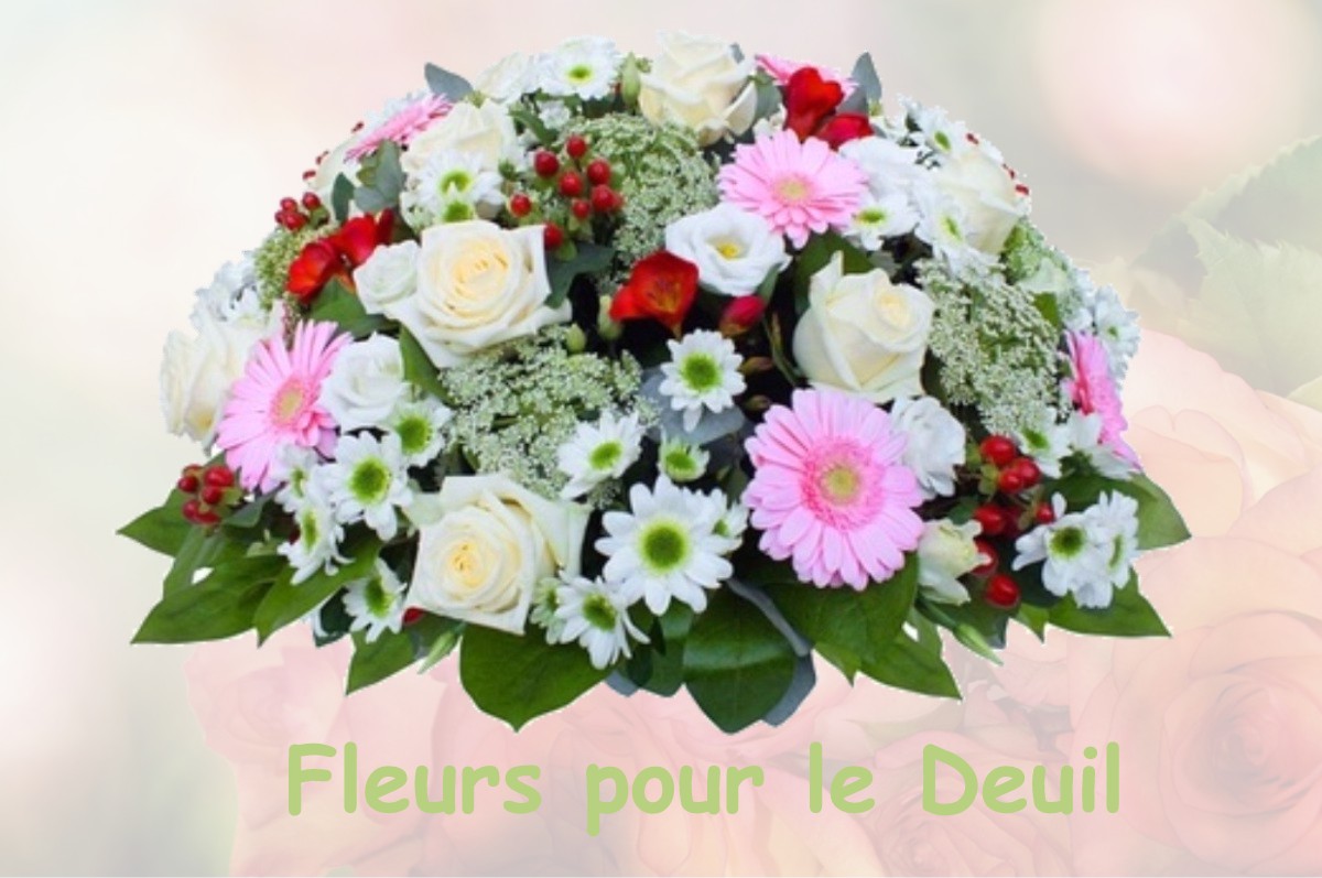 fleurs deuil SAINT-LAURENT-DE-LA-PLAINE